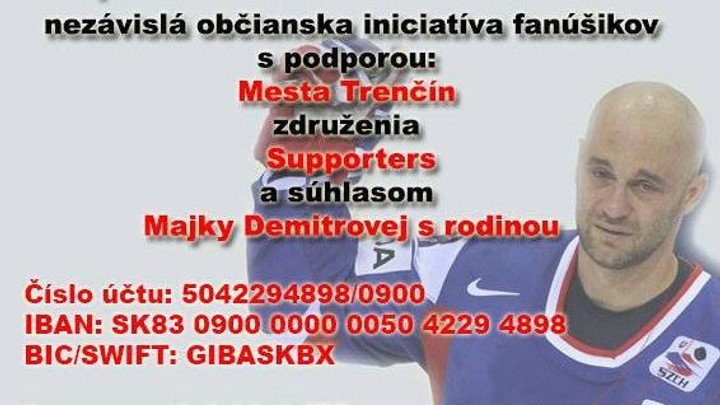 Zbierka pre pietne miesto Pavla Demitru v Trenčíne